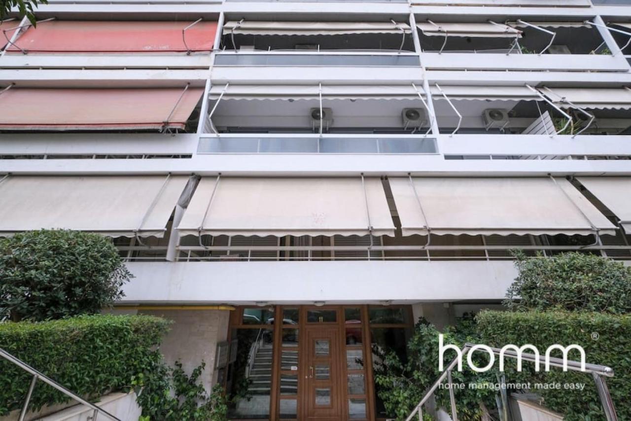Athens Riviera Homm Flat 4 Min Walk From Beach, Thiseos Str Exteriör bild