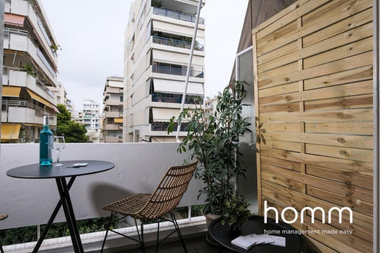 Athens Riviera Homm Flat 4 Min Walk From Beach, Thiseos Str Exteriör bild