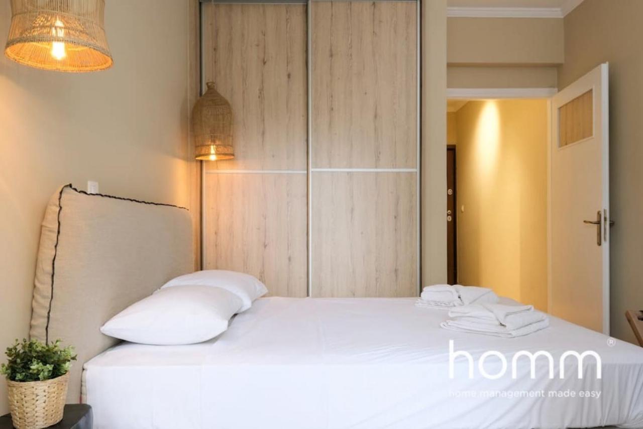 Athens Riviera Homm Flat 4 Min Walk From Beach, Thiseos Str Exteriör bild