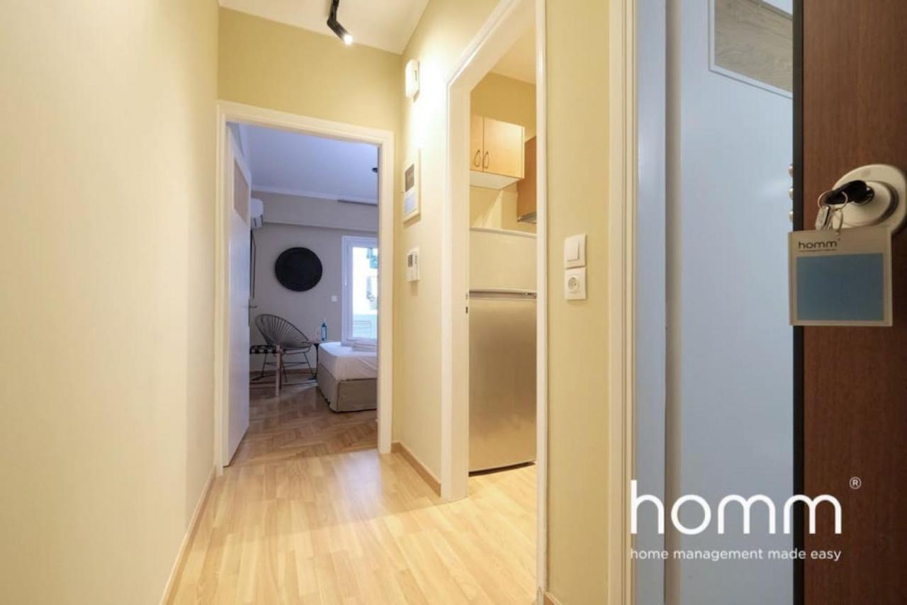 Athens Riviera Homm Flat 4 Min Walk From Beach, Thiseos Str Exteriör bild
